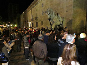 Fires de Girona 2014. Espectacle la bella i les bèsties, a càrrec de Carros de Foc