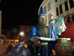 Fires de Girona 2014. Espectacle la bella i les bèsties, a càrrec de Carros de Foc