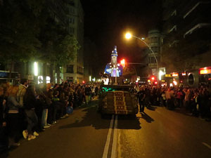 Fires de Girona 2014. Espectacle la bella i les bèsties, a càrrec de Carros de Foc