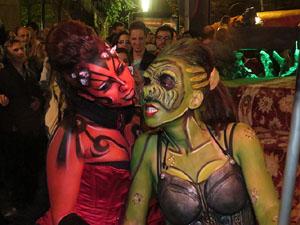 Fires de Girona 2014. Espectacle la bella i les bèsties, a càrrec de Carros de Foc