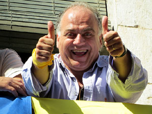 Fires de Girona 2014. Diada castellera amb Marrecs de Salt, Minyons de Terrassa i Capgrossos de Matar&oacute;