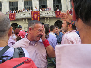 Fires de Girona 2014. Diada castellera amb Marrecs de Salt, Minyons de Terrassa i Capgrossos de Matar&oacute;
