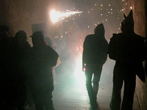 Fires de Girona 2014. El correfoc, a c&agrave;rrec dels Diables de l'Onyar