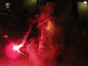 Fires de Girona 2014. El correfoc, a c&agrave;rrec dels Diables de l'Onyar