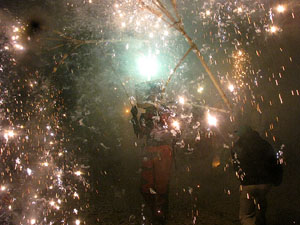 Fires de Girona 2014. El correfoc, a c&agrave;rrec dels Diables de l'Onyar