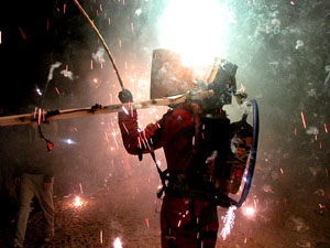 Fires de Girona 2014. El correfoc, a c&agrave;rrec dels Diables de l'Onyar