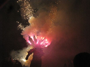 Fires de Girona 2014. El correfoc, a c&agrave;rrec dels Diables de l'Onyar
