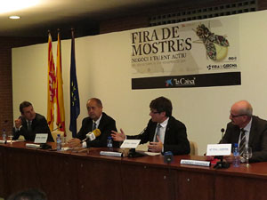 Fires de Girona 2014. Inauguració de la 53a. Fira de Mostres