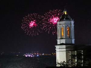 Fires de Sant Narc&iacute;s 2014. Castell de focs artificials