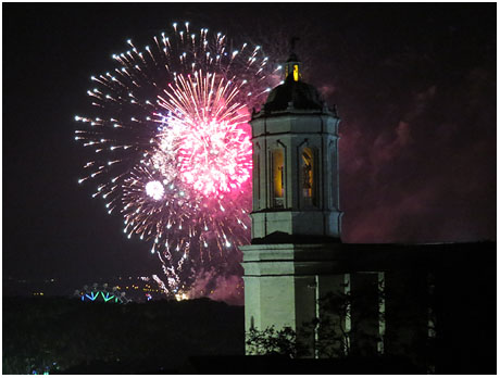 Fires de Sant Narc&iacute;s 2014. El castell de focs artificials