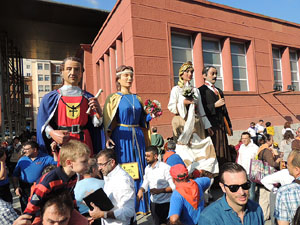 Fires de Girona 2014. La trobada de gegants: la ballada final