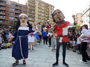 Fires de Girona 2014. La trobada de gegants: la ballada final