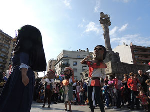 Fires de Girona 2014. La trobada de gegants: la ballada final