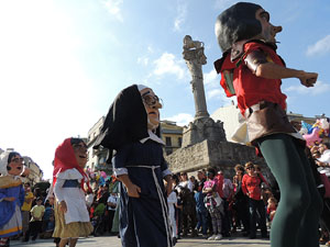 Fires de Girona 2014. La trobada de gegants: la ballada final