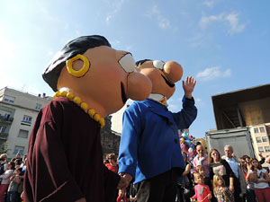 Fires de Girona 2014. La trobada de gegants: la ballada final