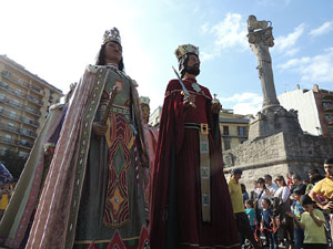 Fires de Girona 2014. La trobada de gegants: la ballada final