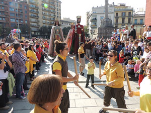 Fires de Girona 2014. La trobada de gegants: la ballada final