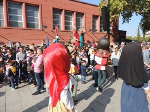 Fires de Girona 2014. La trobada de gegants: la ballada final