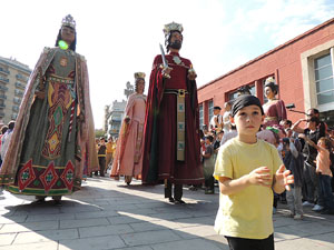 Fires de Girona 2014. La trobada de gegants: la ballada final