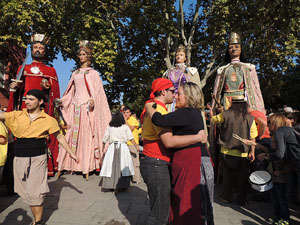 Fires de Girona 2014. La trobada de gegants: la ballada final