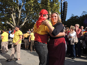 Fires de Girona 2014. La trobada de gegants: la ballada final