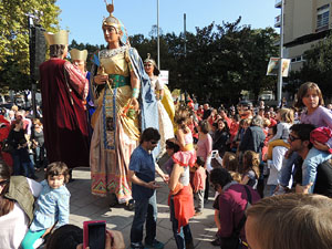 Fires de Girona 2014. La trobada de gegants: la ballada final