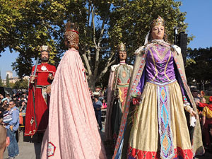 Fires de Girona 2014. La trobada de gegants: la ballada final