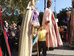 Fires de Girona 2014. La trobada de gegants: la ballada final