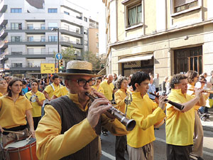 Fires de Girona 2014. La trobada de gegants: la cercavila