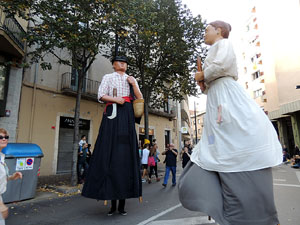 Fires de Girona 2014. La trobada de gegants: la cercavila