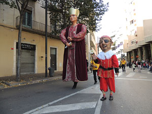 Fires de Girona 2014. La trobada de gegants: la cercavila