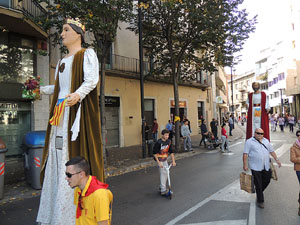 Fires de Girona 2014. La trobada de gegants: la cercavila