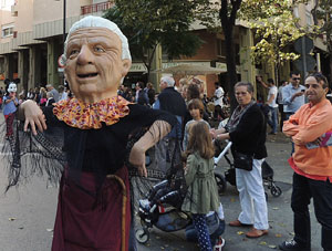 Fires de Girona 2014. La trobada de gegants: la cercavila