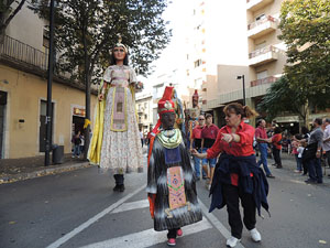Fires de Girona 2014. La trobada de gegants: la cercavila