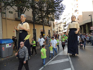 Fires de Girona 2014. La trobada de gegants: la cercavila