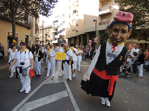 Fires de Girona 2014. La trobada de gegants: la cercavila