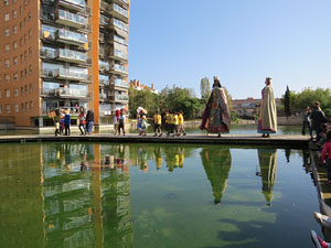 Fires de Girona 2014. La trobada de gegants: la cercavila