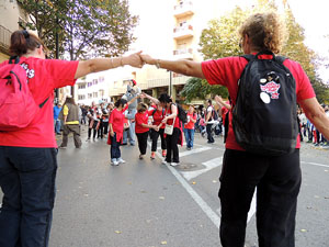 Fires de Girona 2014. La trobada de gegants: la cercavila