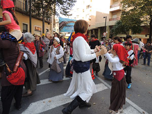 Fires de Girona 2014. La trobada de gegants: la cercavila