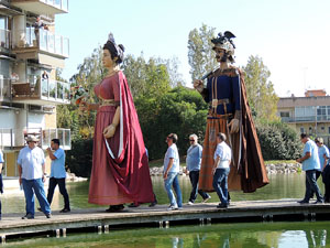 Fires de Girona 2014. La trobada de gegants: la cercavila