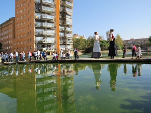 Fires de Girona 2014. La trobada de gegants: la cercavila