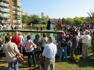 Fires de Girona 2014. La trobada de gegants: la cercavila