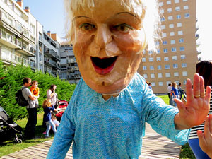 Fires de Girona 2014. La trobada de gegants: la cercavila