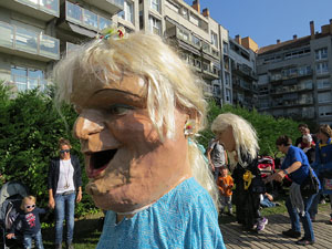 Fires de Girona 2014. La trobada de gegants: la cercavila
