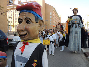 Fires de Girona 2014. La trobada de gegants: la cercavila
