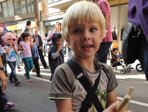 Fires de Girona 2014. La trobada de gegants: la cercavila