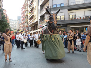 Fires de Girona 2014. La trobada de gegants: la cercavila