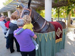 Fires de Girona 2014. La trobada de gegants: la plantada