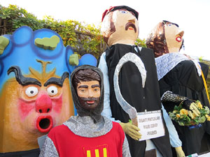 Fires de Girona 2014. La trobada de gegants: la plantada