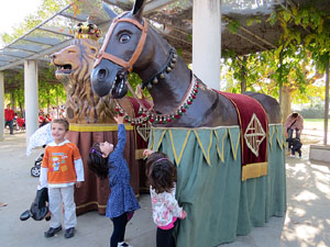 Fires de Girona 2014. La trobada de gegants: la plantada